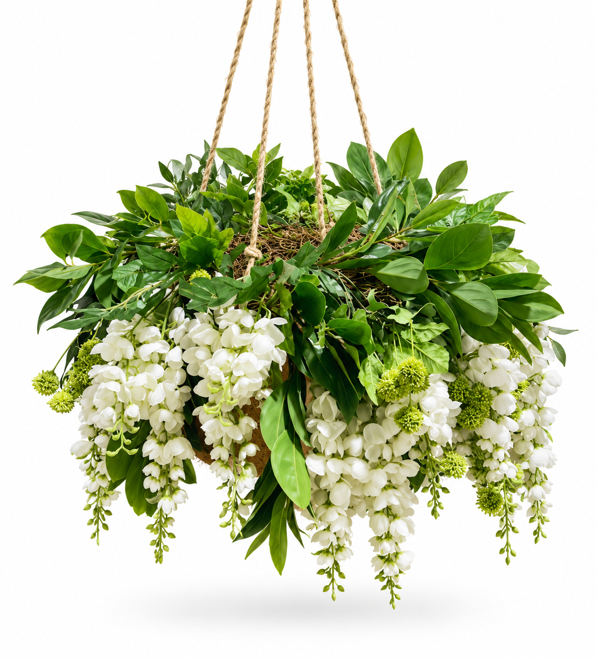 Green Garden Floral Chandelier