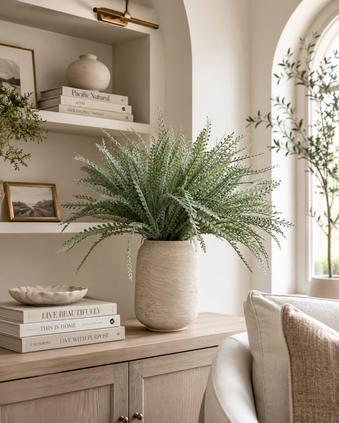 Dusty Fern Vase