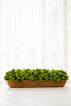 Green Hydrangea Dough Bowl