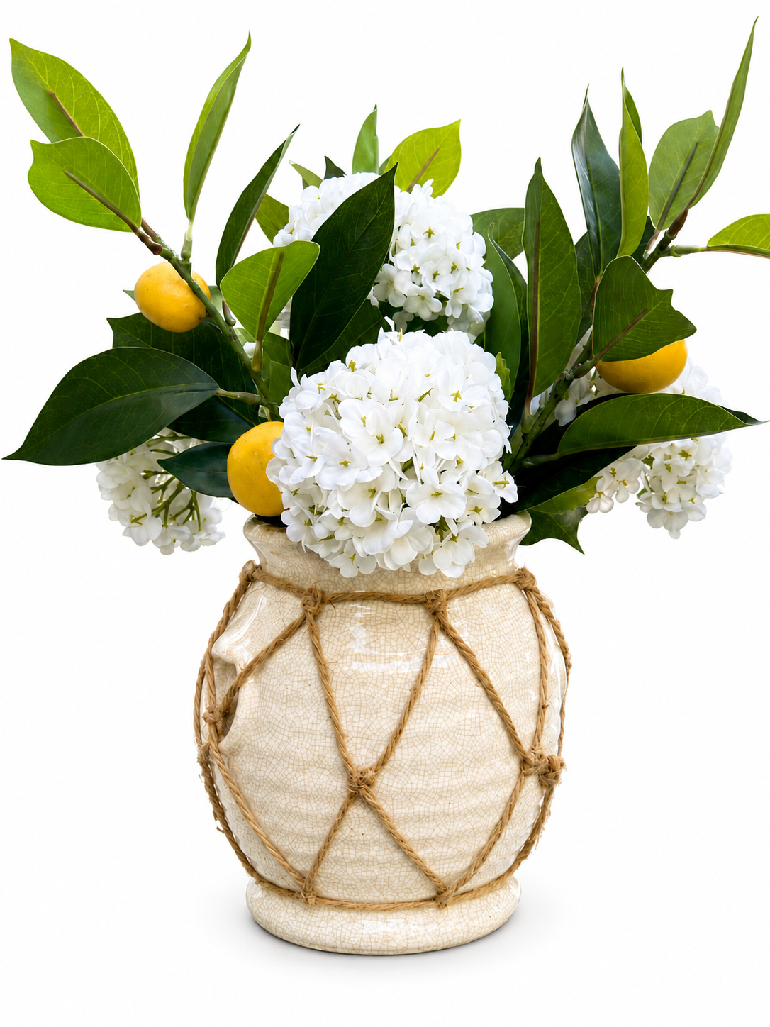 Lattice Rope Hydrangea Vase
