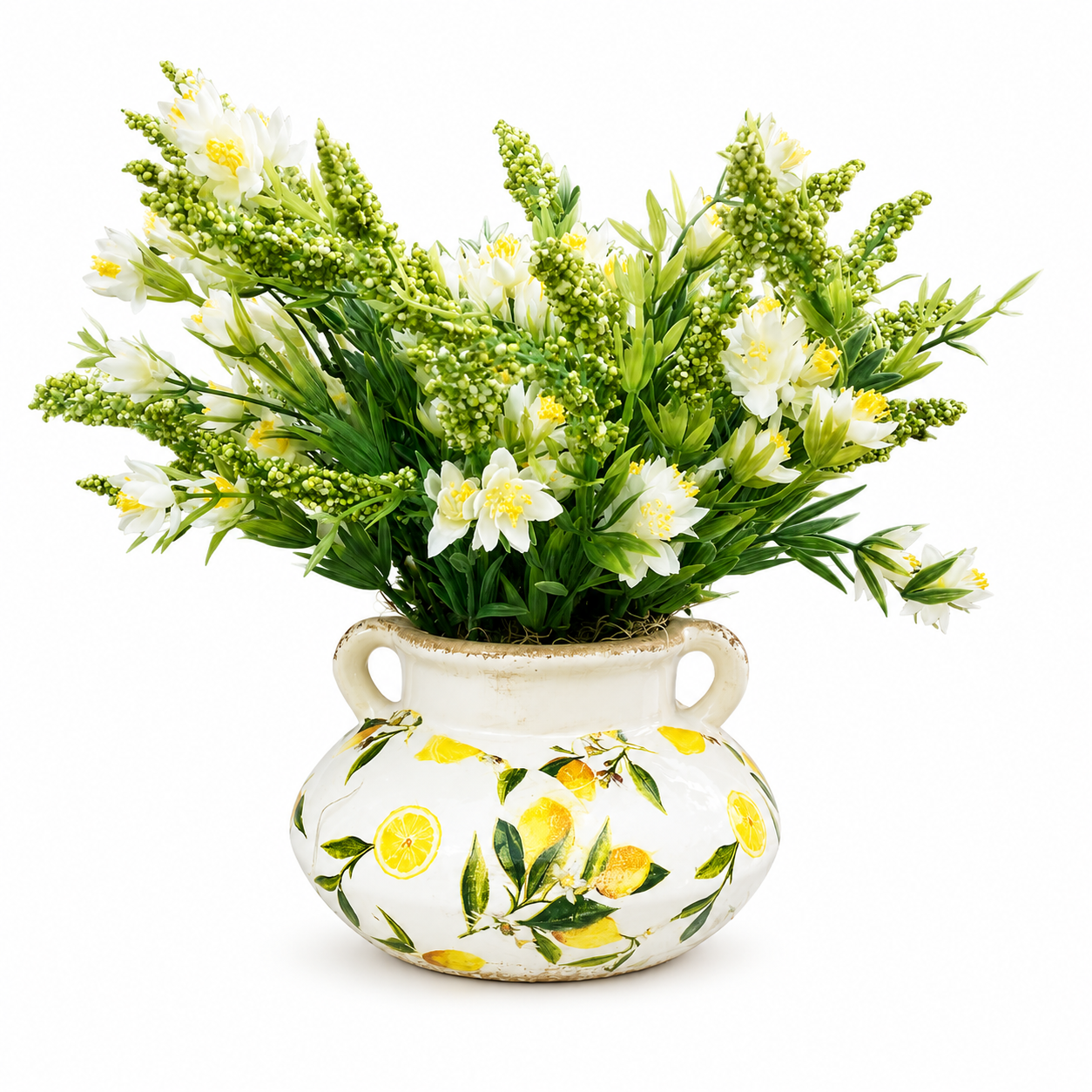 Lemon Rustic Urn