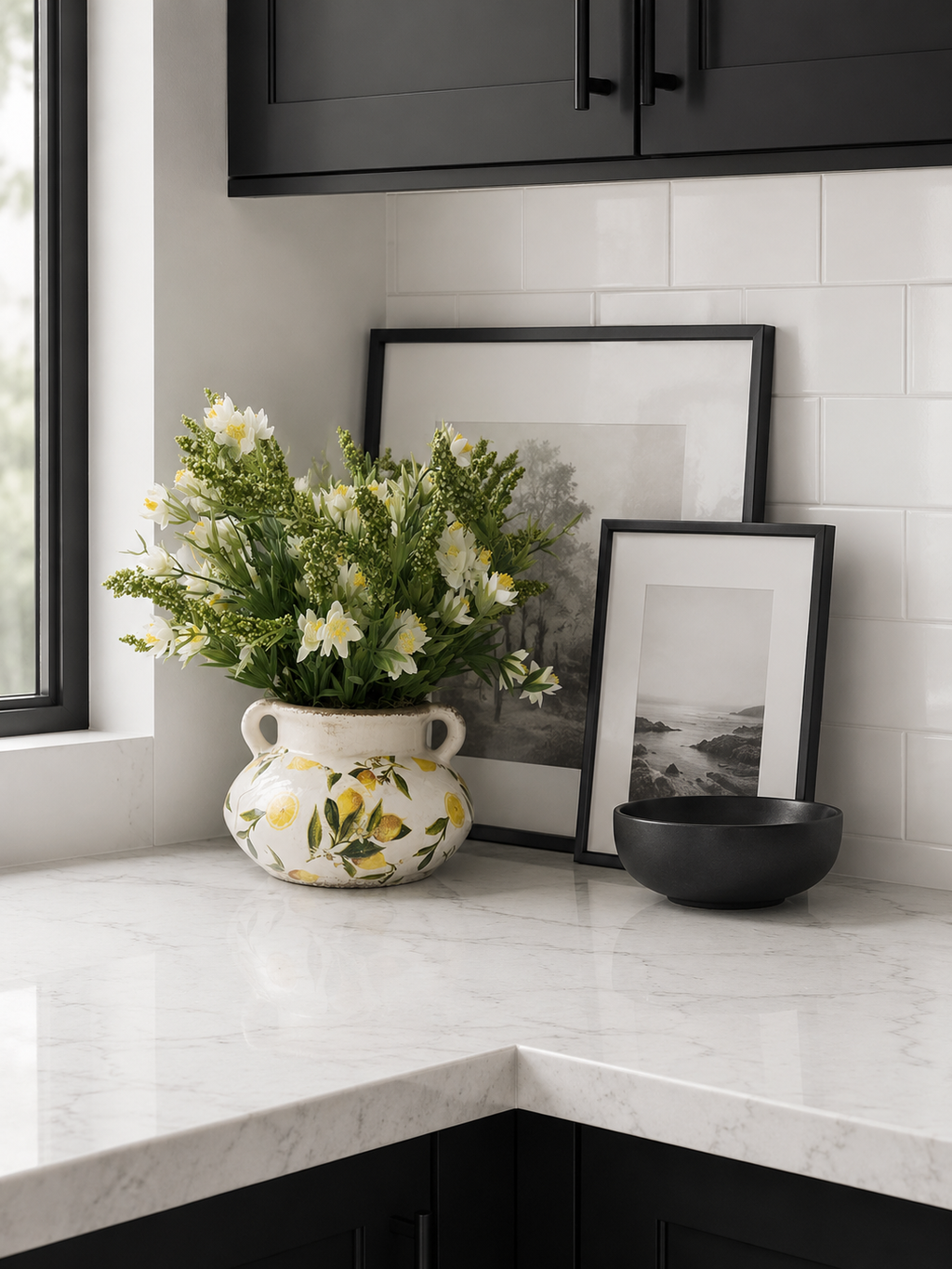 Lemon Rustic Urn