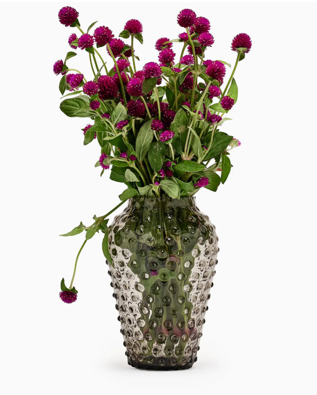Hobnail vase