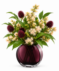 Sphere vase and stems