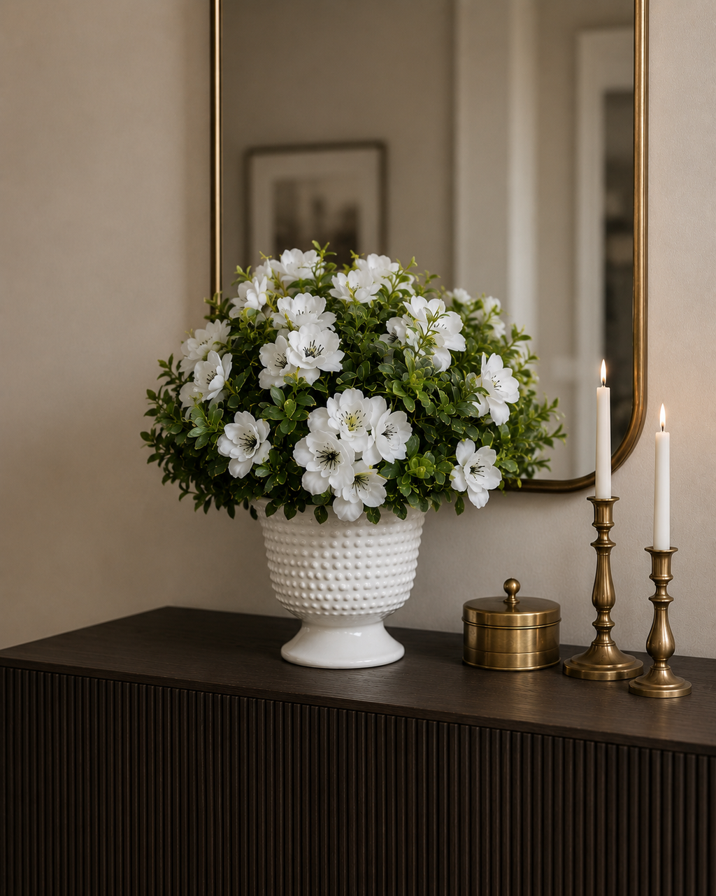 The White Meadow Pedestal