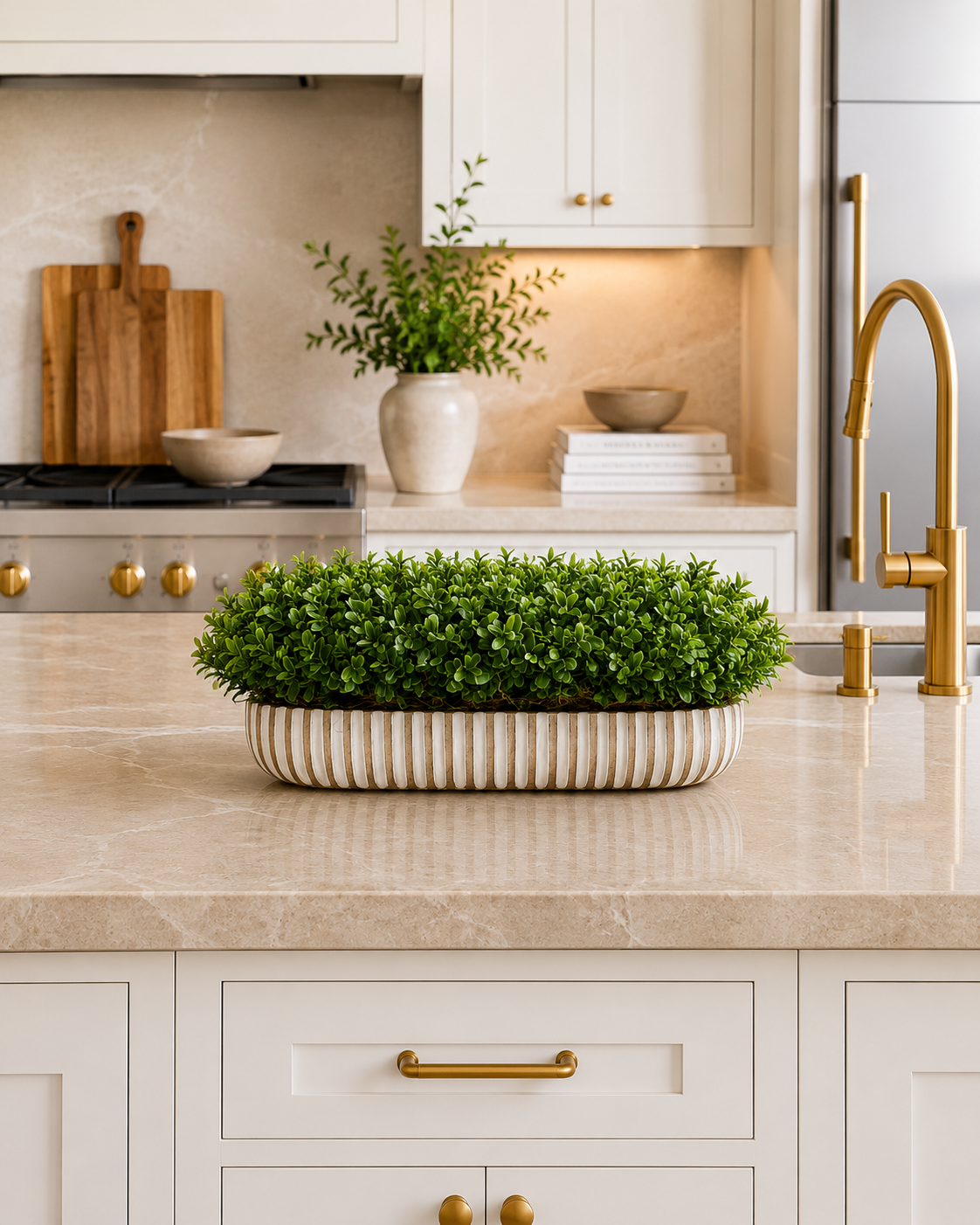 Boxwood Linear Boat