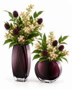 Sphere Vase, Amethyst