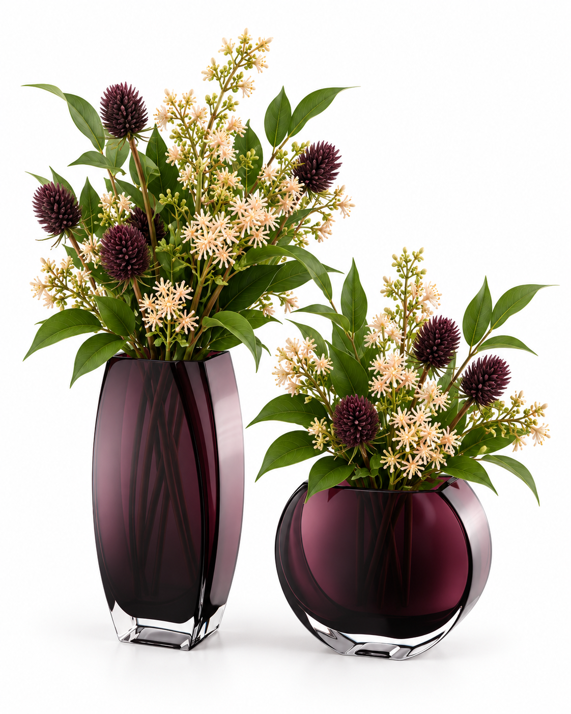 Sphere Vase, Amethyst