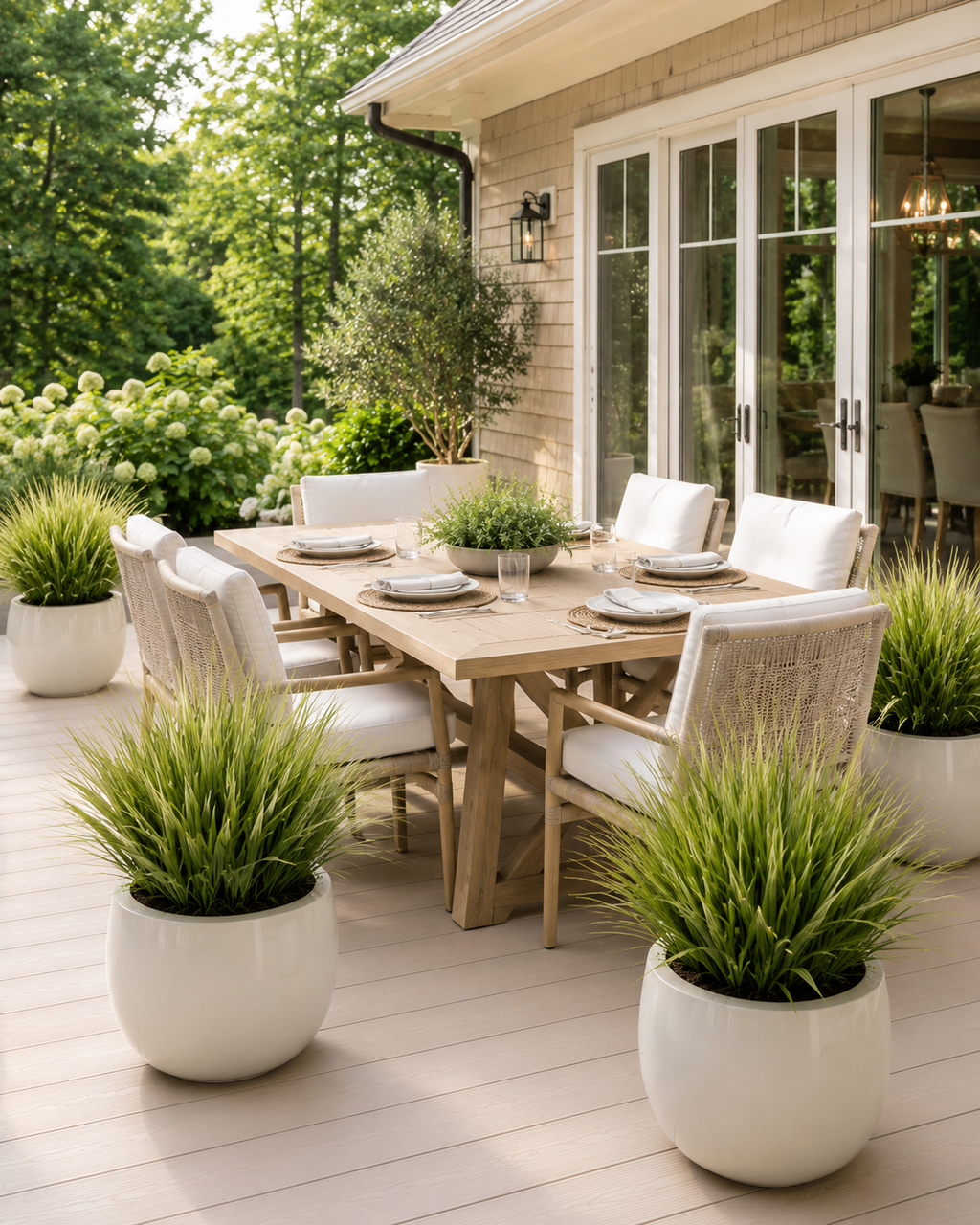 Aloha Grass High Gloss Planter